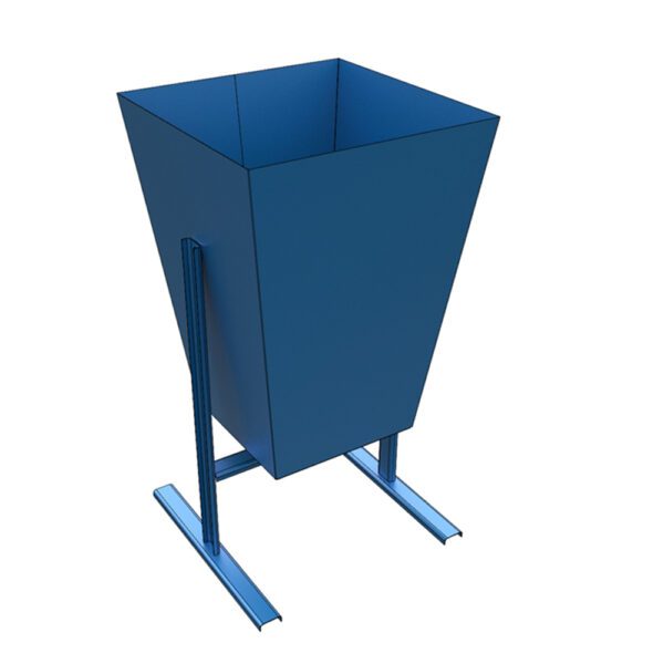 Urn street “trapeze” 25 l Урная уличная "трапеция" 25 л