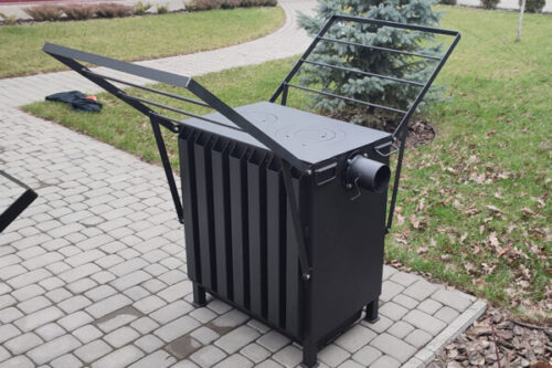 Буржуйка 15 кВт пічка із сушаркою буржуйка піч печка, купить металлоконструкции, югсталь, цена на металлоконструкции , завод металлоконструкций купить металлопрокат, производим металлопрокат, услуги металлообработка, Украина, г. Запорожье, ул. Скворцова 240а 38 (097) 228 07 77 Отдел продаж: mk@yugstal.com, sbyt@yugstal.com Приемная: info@yugstal.com